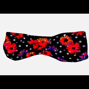 PINK Victoria’s Secret Floral Bright Bandeau Bra